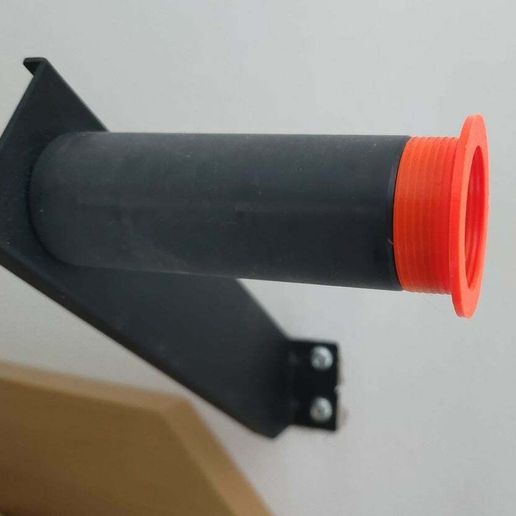 Filament Halter Unterstützung Schraube Deckel cr 10 Realität Spule schraubte runden Nuss 3d_printer_accessories 3D print model - Mito3D