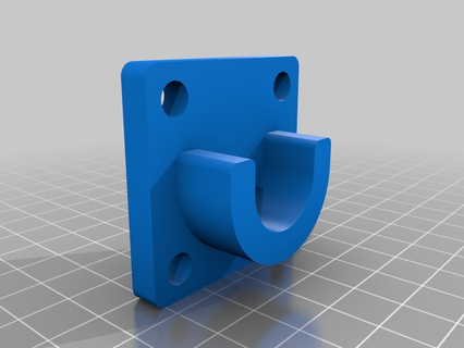 filament holder spindle brakcet Tools dowel rod bracket filament spool holder 3d_printer_accessories  3d print model - Mito3D