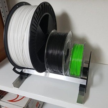 filament tutucu depolama alu profil 20 mm raflar aracı 3d yazıcı aksesuarları 3d print model - Mito3D