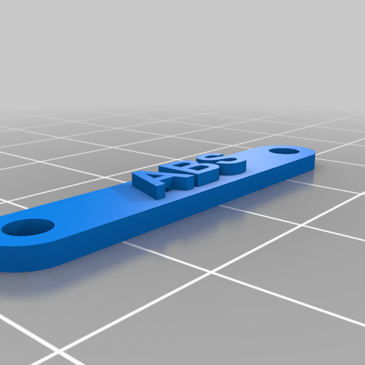 filament identification tags tool tag 3d printer accessories 3D print model - Mito3D