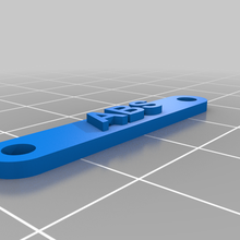 Filament Identifizierung Stichworte Werkzeug Etikett 3d Drucker Zubehör 3d print model - Mito3D