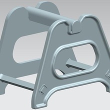 filament reel desk bracket tool accessories print 3d 3d print model - Mito3D