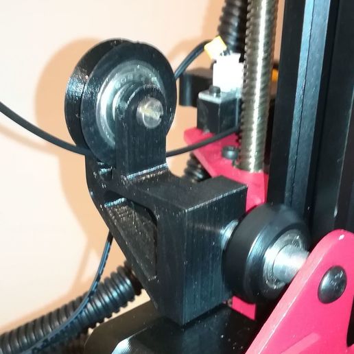 filament rulo rehberi aracı 3d yazıcı aksesuarları u30 alfawise 3D print model - Mito3D