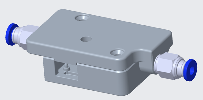 Filament leerlaufen Sensor Gehäuse ptfe Koppler Werkzeuge cr6 se 3d_printer_parts 3d print model - Mito3D