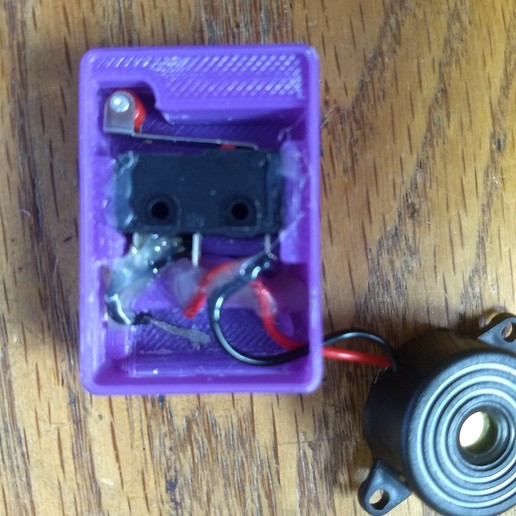 filament sensor switch specific da vinci 10 series printers tool alarms 3D print model - Mito3D