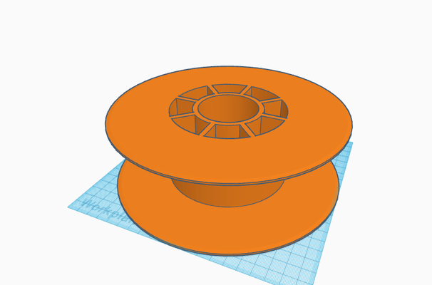 filament spule 3d print model - Mito3D