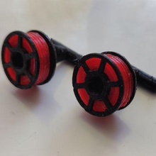 filamento de spool botões punho jóias abotoaduras botão os homens anycubic3d 3d print model - Mito3D
