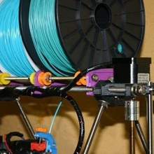 filament spool holder tool 3d printer accessories reprap mendel 3d print model - Mito3D