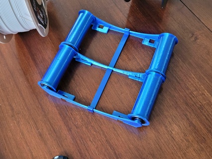 filamento carrete soporte giratorio herramienta seco caja 3d print model - Mito3D