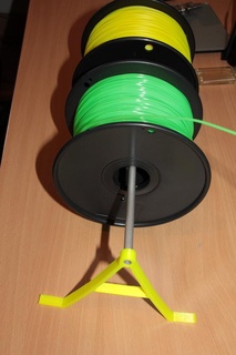 filament bobine titulaire soutien 3d imprimante accessoires 3d print model - Mito3D