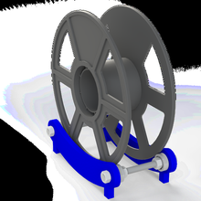 filament spool holder v1 tool 3d printing tools 3d print model - Mito3D