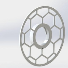 filamento carretel mini favo mel 3d print model - Mito3D