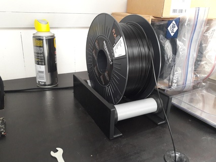 filament spool support coil roller 3d print model - Mito3D