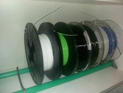 filament spoolstorage holder spool storage stand 3d printer accessories 3d print model - Mito3D