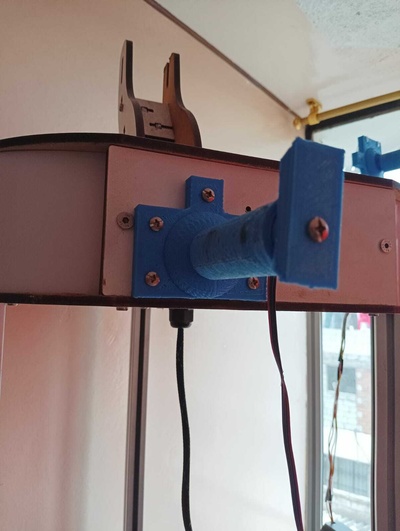 filament support 3d printer roller delta stl printers 3d print model - Mito3D