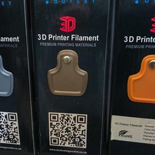 filament tags gadget tool sample index categorise label tag 3d print model - Mito3D