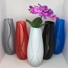 iplik vazo 2 ev dekorasyon bitki çiçek 3d print model - Mito3D