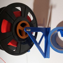 filaman duvara monte edin aracı 3d print model - Mito3D
