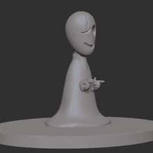 file 3d gaster undertale toby fox game model toy 3d print model - Mito3D
