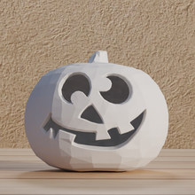 file pumpkin toon stl digital format 3d print model - Mito3D