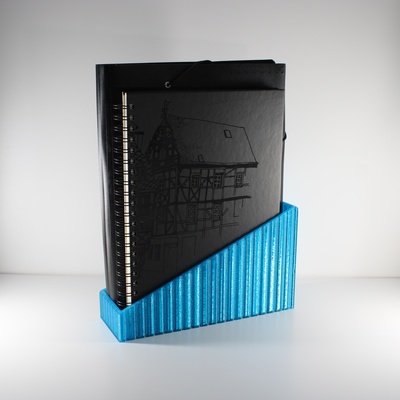 arquivo armazenamento organizador listrado escrivaninha organização decoração slimprint casa 3d print model - Mito3D