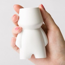 filla fella art canvas white fillamentum remix designer design play fun object toy fillafella 3d print model - Mito3D