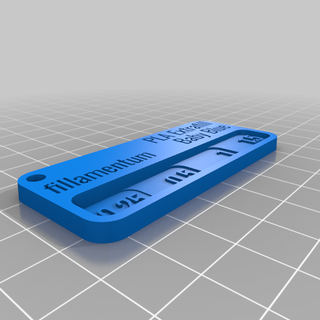 fillamentum bebek mavi özelleştirilmiş 3d yazıcı Aksesuarlar 3d print model - Mito3D