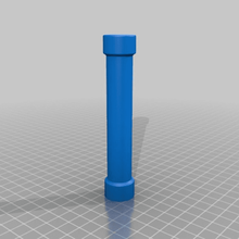 remplisseur bearing less rouleau filament bobine titulaire soutien 3d_printer_parts 3d print model - Mito3D