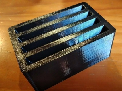 remplisseur jauge fileur titulaire soutien outil titulaires boites boîte conteneurs organisation espace rangement 3d print model - Mito3D
