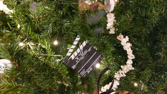 Film Klappe Weihnachten Baum Dekoration verschiedene 3d print model - Mito3D