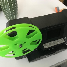 filmspool tool film reel spool scan video leer super8 3d print model - Mito3D