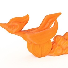 filrunner Kunst mascot Modell profibox filamentone 3d print model - Mito3D