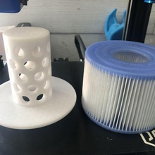 filtro adaptador mspa spa jacuzzi água petg 3d print model - Mito3D