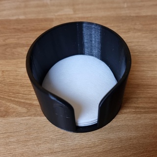filtre Kulp destek aeropres Kahve aletler 3d print model - Mito3D