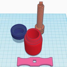 filtre basın araç vape vidalamak 3d print model - Mito3D