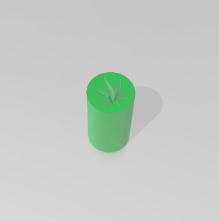filtrar hierba amoladora fumar 3d print model - Mito3D