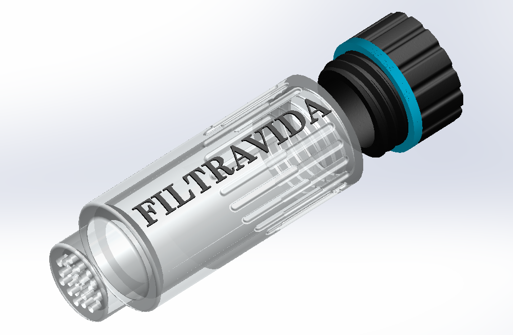 filtro paraca llave agua herramientas interesante funcional usable genial vender dinero ingeniero dispositivo prototipo probar salud 3D print model - Mito3D