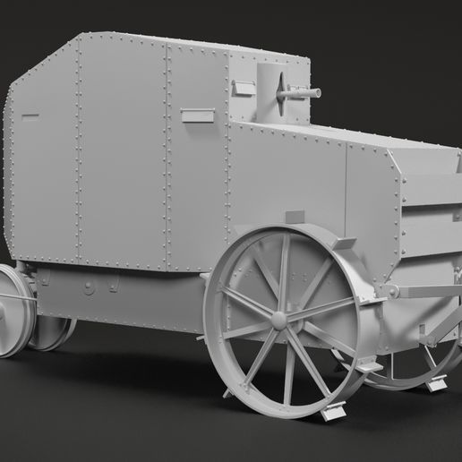 filtz blindato trattore 3D print model - Mito3D
