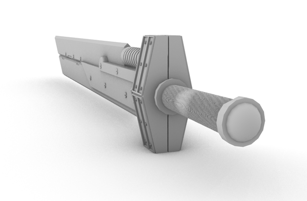final fantasy 7 buster sword printable toy craft diy gun stl cosplay finalfantasy cloud 3d print model - Mito3D