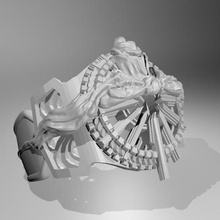 final fantasy 15 noctis anello lucii gioielli gioco 3d print model - Mito3D
