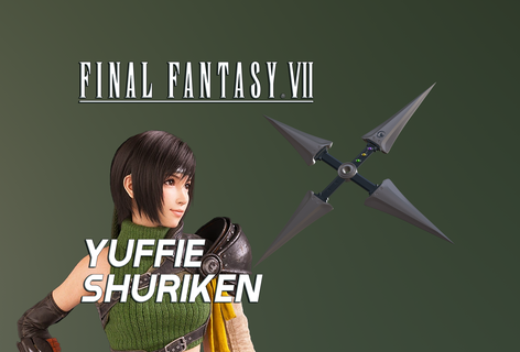 final fantasy vii yuffie kisaragi's shuriken 3d print model - Mito3D