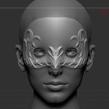 final fantasy xiv venat ancient mask game cosplay ffxiv ascian 3d print model - Mito3D