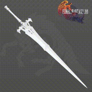 fantasia xvi clive rosfield espada invicto 3d modelo stl moda 16 ffxvi Sid ff16 suporte 3d print model - Mito3D