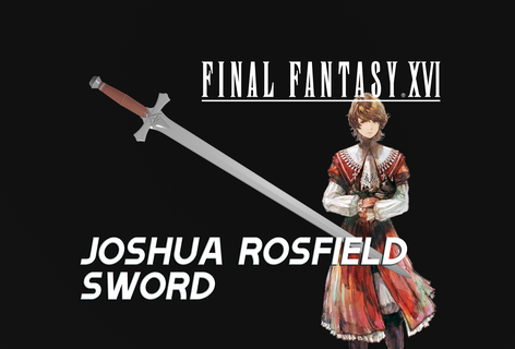 final fantezi xvi Joshua rosfield 39 ın yanan diken kılıç ffxvi ff16 16 Rosfield Kostüm oyunu destek 3d print model - Mito3D