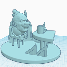 ince köpek Kaya Sanat 2022 akım meme mutlu yıl 3d print model - Mito3D