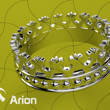 multa joyería joya corona estilo anillo 03 Alianza Arte fundición cera escultura impresión chino modelo oro joyer brazalete 3d print model - Mito3D