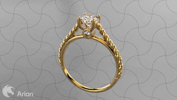 fine jewelry jewelsxcults alliance wonder jewel jewelery ring earring art wedding modern gold said heart marriage filigree flower woman 3d print model - Mito3D