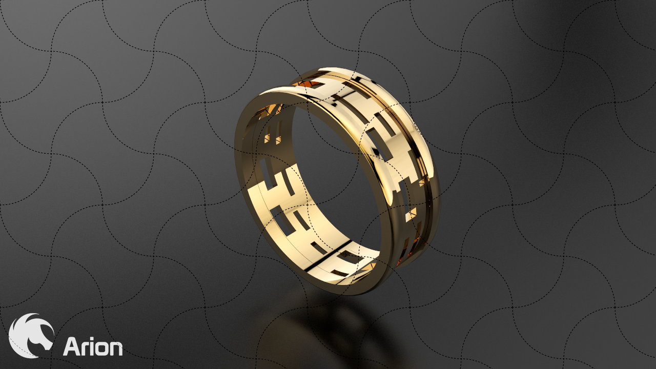 joalheria moderno anel 039 aliança maravilha jóia jóias brinco arte Casamento chinês ouro disse coração casamento filigrana flor mulher homem 3D print model - Mito3D