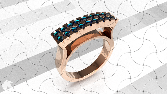 fein Schmuck modern Ring 52 Allianz Wunder Juwel Ohrring frei Hochzeit Gold Herz Ehe Filigran Blume Frau Textur 3d print model - Mito3D
