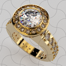 fine jewelry ring stones 02 3d print model - Mito3D